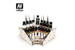 26008 | Vallejo Paint & Brushes Corner Front Organizer
