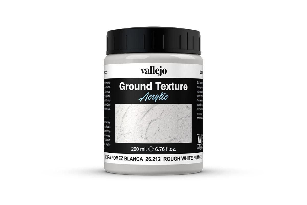 26212 | Vallejo Diorama Effects White Pumice 200ml 3 26212 | Vallejo Diorama Effects White Pumice 200ml