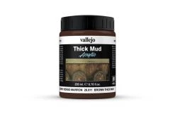 26811 | Vallejo Diorama Effects Brown Mud 200ml