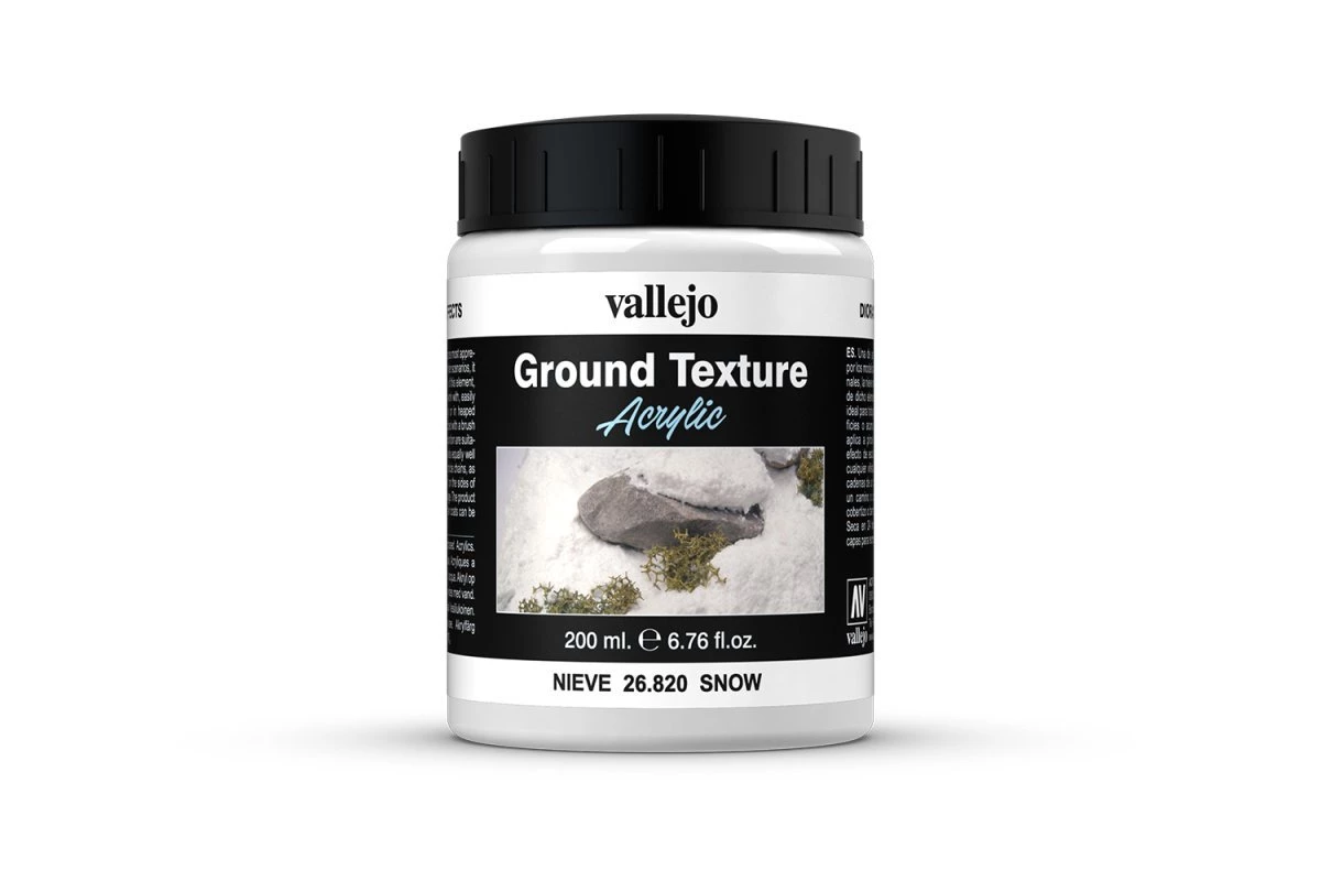 26820 | Vallejo Diorama Effects Snow 200ml 3 26820 | Vallejo Diorama Effects Snow 200ml