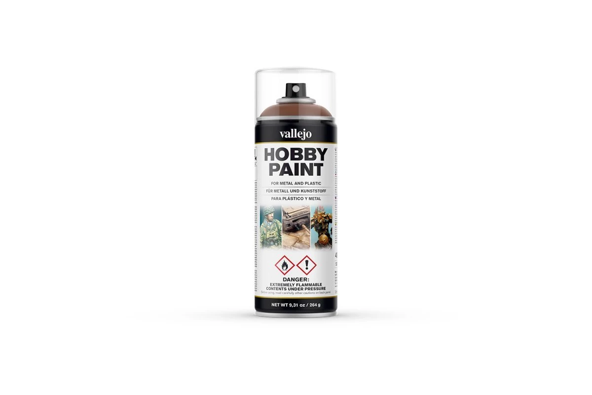 28019 | Vallejo Aerosol Beasty Brown Hobby Spray Paint 400ml 3 28019 | Vallejo Aerosol Beasty Brown Hobby Spray Paint 400ml