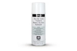 28532 | Vallejo Aerosol Satin Varnish Hobby Spray Paint 400ml