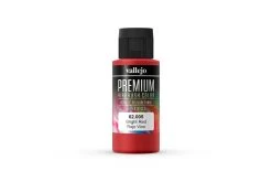 62005 | Vallejo Bright Red Polyurethane Premium Airbrush Airbrush Colour Paint 60ml