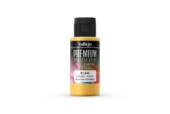 62042 | Vallejo Metallic Yellow Polyurethane Premium Airbrush Colour 60ml