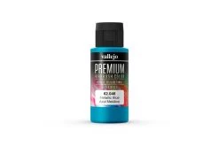 62046 | Vallejo Metallic Blue Polyurethane Premium Airbrush Colour 60ml