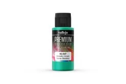 62047 | Vallejo Metallic Green Polyurethane Premium Airbrush Colour 60ml