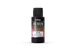 62053 | Vallejo Metallic Black Polyurethane Premium Airbrush Colour 60ml