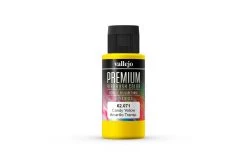 62071 | Vallejo Candy Yellow Transparent Polyurethane Premium Airbrush Colour 60ml