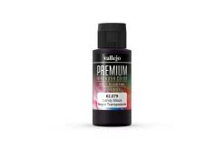 62079 | Vallejo Candy Black Transparent Polyurethane Premium Airbrush Colour 60ml