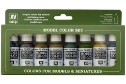70108 | Vallejo Model Colour Panzer Colours Colour Acrylic Paint Set 8Pcs