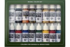 70143 | Vallejo Model Colour Imperial Roman Colour Acrylic Paint Set 16Pcs