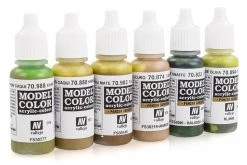 70159 | Vallejo Model Colour WWII Wargames Soviet Colour Acrylic Paint Set 6Pcs