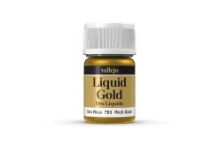 70793 | Vallejo Model Colour Metallic Rich Gold (Alcohol Base) Acrylic Paint 35ml