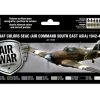 71146 | Vallejo Model Air RAF & FAA SEAC (Air Command South East Asia) 1942-45 Colour Acrylic Paint Set 8Pcs -Cheap Vallejo Store VAL 71146 00 1200x800 1