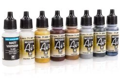 71151 | Vallejo Model Air Sd.Kfz.10 Demag Russia 1941 Colour Acrylic Airbrush Paint Set 8Pcs