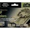 71210 | Vallejo Model Air IDF Colours, Israeli Defence Force Colour Acrylic Paint Set 6Pcs