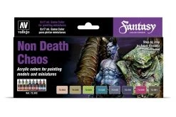 72302 | Vallejo Game Colour Non Death Chaos (by Angel Giraldez) Colour Acrylic Paint Set 8Pcs