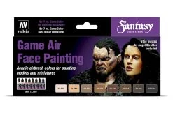 72865 | Vallejo Game Air Special Set Face Painting (by Angel Giraldez) Colour Set 8Pcs