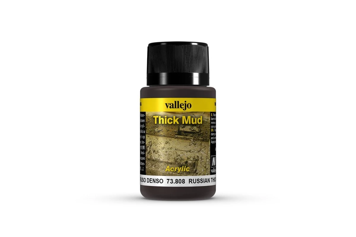 73808 | Vallejo Thick Russian Mud Weathering Effects Paint 40ml 3 73808 | Vallejo Thick Russian Mud Weathering Effects Paint 40ml