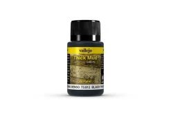 73812 | Vallejo Dark Thick Black Mud Weathering Effects Paint 40ml
