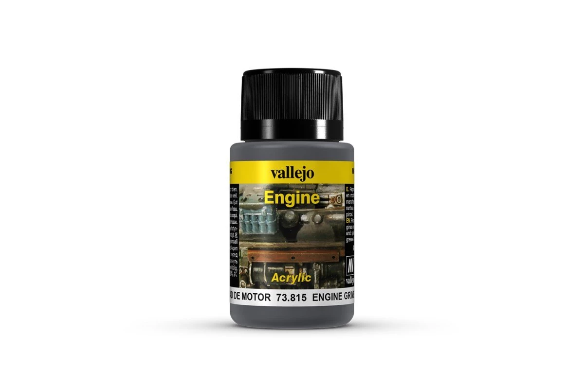 73815 | Vallejo Engine Engine Grime Weathering Effects Paint 40ml 3 73815 | Vallejo Engine Engine Grime Weathering Effects Paint 40ml