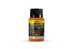 73816 | Vallejo Engine Diesel Stains Weathering Effects Paint 40ml
