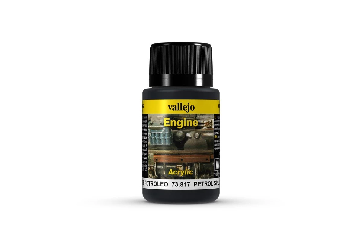 73817 | Vallejo Engine Petrol Spills Weathering Effects Paint 40ml 3 73817 | Vallejo Engine Petrol Spills Weathering Effects Paint 40ml