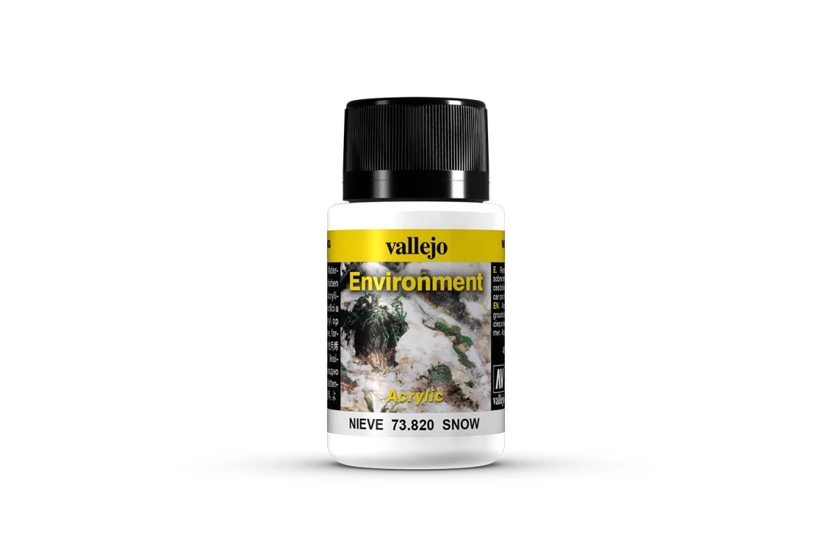 73820 | Vallejo Environment Snow Weathering Effects Paint 40ml 3 73820 | Vallejo Environment Snow Weathering Effects Paint 40ml