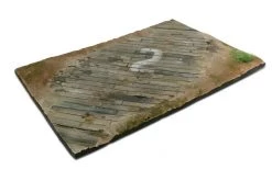 SC102 | Vallejo 1/35 Scenics 310x210mm Wooden Airfield Surface Diorama Base