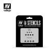 ST-AFV001 | Vallejo Assorted German WWII Tank Markings Stencil -Cheap Vallejo Store VAL ST AFV001 00 1200x800 1