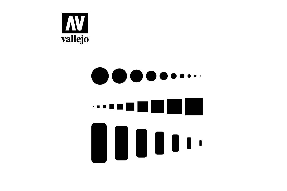 ST-AIR003 | Vallejo Aircraft Access Trap Doors Stencil 4 ST-AIR003 | Vallejo Aircraft Access Trap Doors Stencil - Image 2