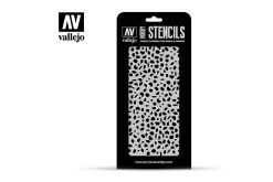 ST-CAM002 | Vallejo German Luftwaffe WWII Spots Camouflage Stencil
