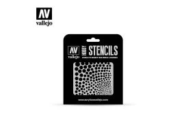ST-SF002 | Vallejo Sci-Fi Circle Textures Stencil