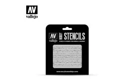 ST-TX006 | Vallejo Wood Texture Nº1 Stencil