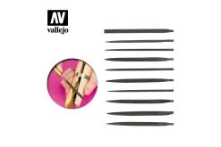T03001 | Vallejo Needle File Tool Set 10Pcs