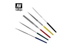 T03004 | Vallejo Diamond 100mm File Tool Set 5Pcs