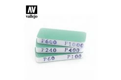 T04004 | Vallejo Flexi Sander Dual Grit 3Pcs (80x30x12mm)