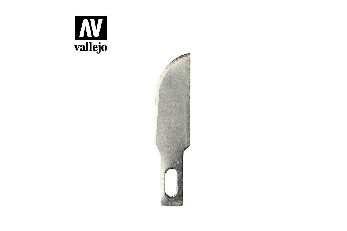 T06002 | Vallejo General Purpose Curved Blades 5pcs W/ Case 3 T06002 | Vallejo General Purpose Curved Blades 5pcs W/ Case